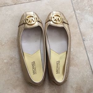Michael Kors Fulton Leather Moccasin size 8